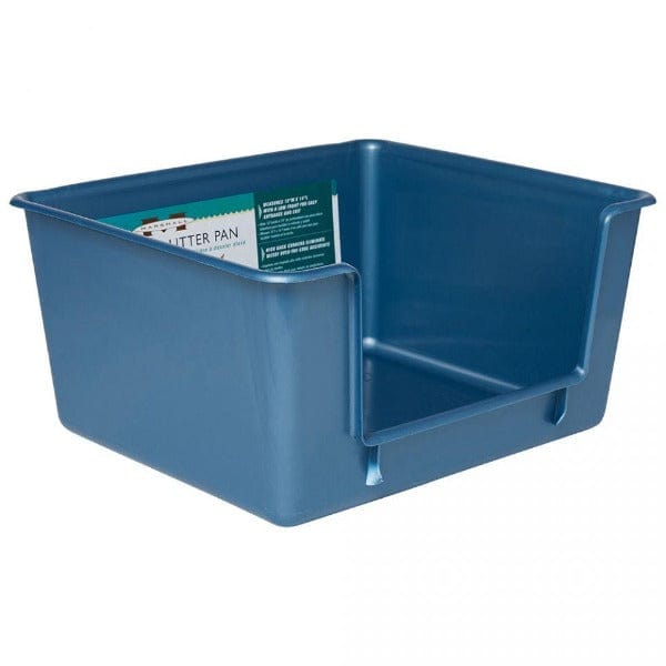 Marshall High Back Cat Litter Box - Large Covered Litter Pan with Hood for Odor Control - Perfect for Indoor Cats & Multi-Cat Households