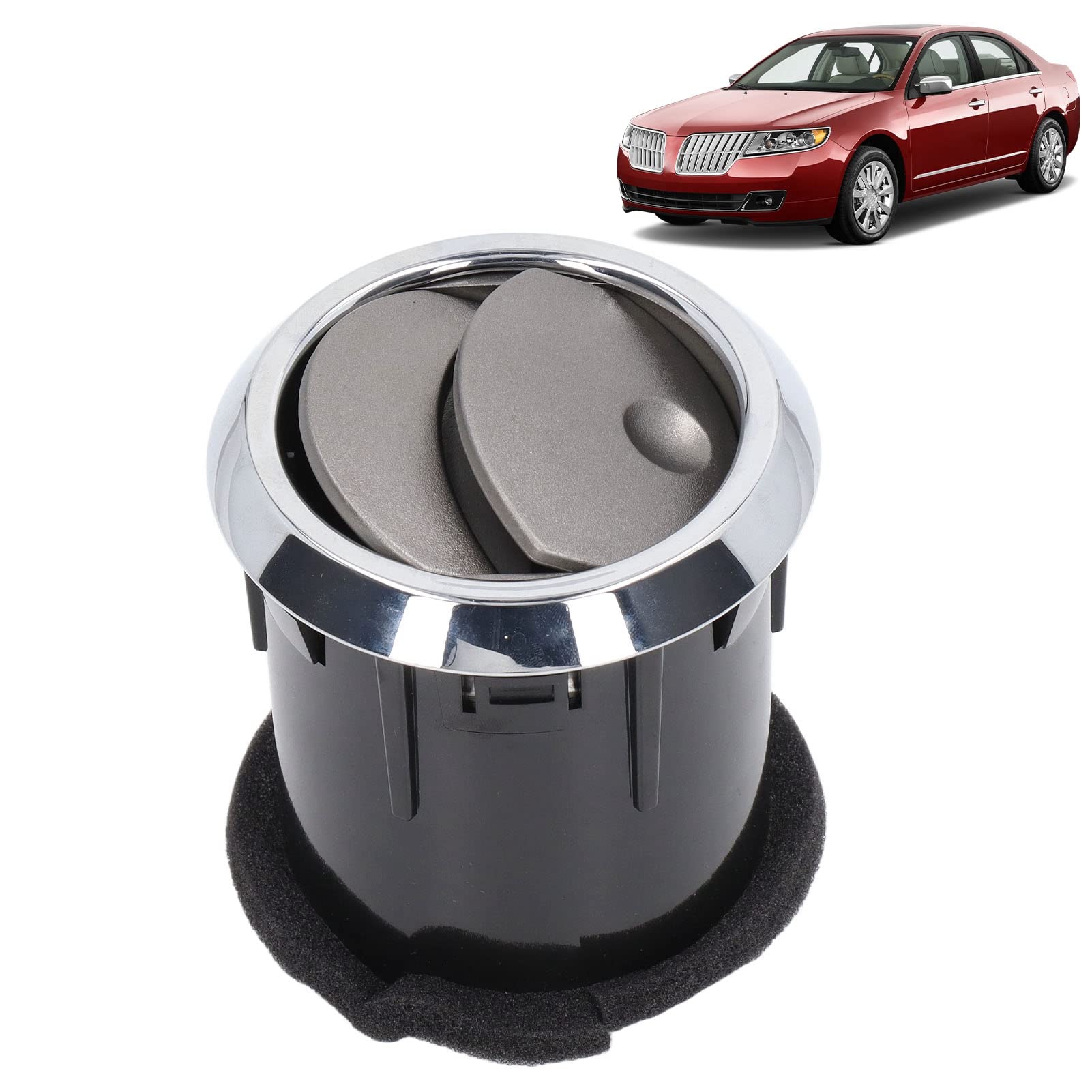 AC Vent Deflector Replacement for 2006 Lincoln MKZ - Round Air Conditioner Vent Insert, Instrument Cluster & Dashboard Components - Perfect for Car AC Vent Repair & Airflow Redirection