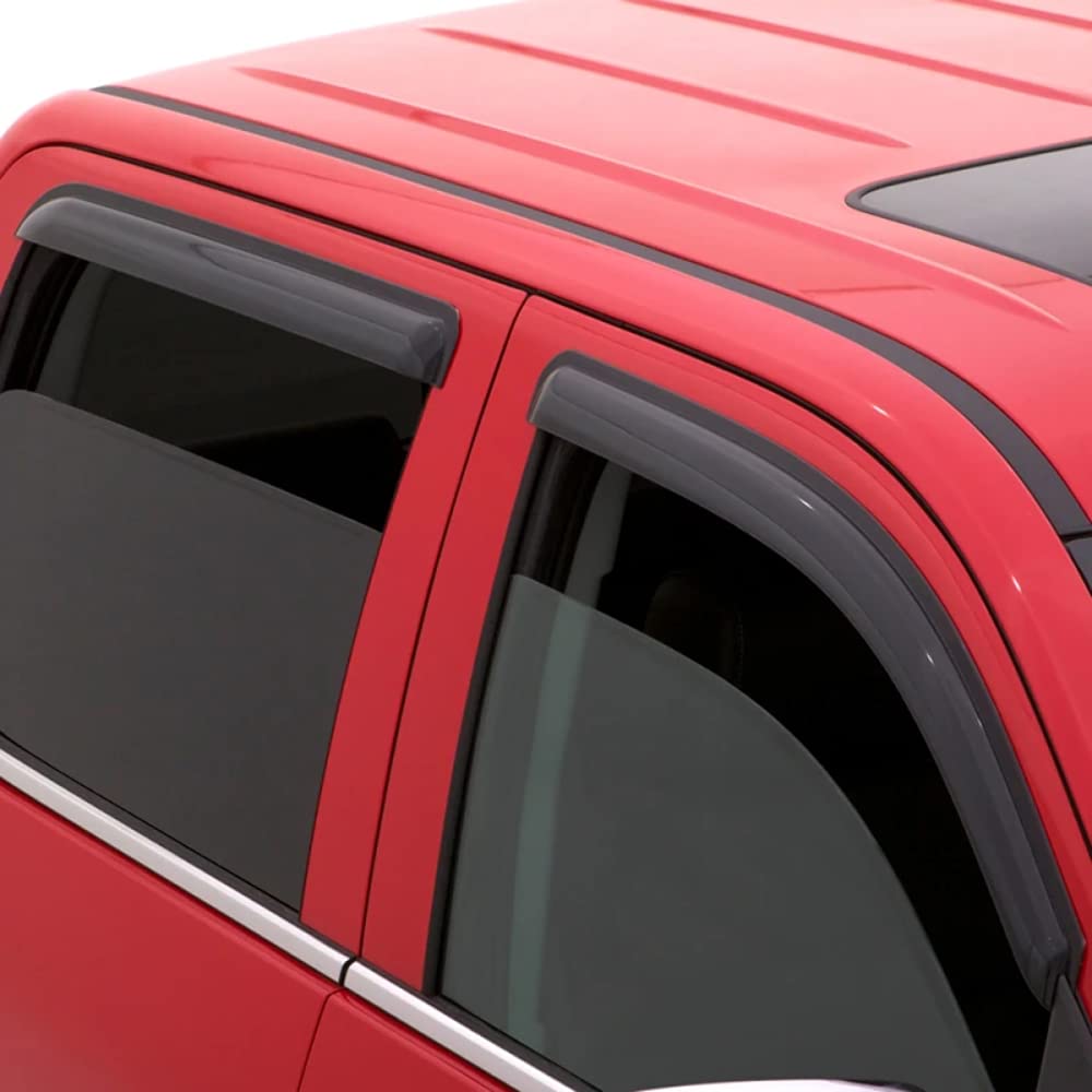 Ventvisor Car Window Deflector - 4 Piece Set for Rain Protection & Ventilation | Perfect for Trucks, SUVs, and Sedans