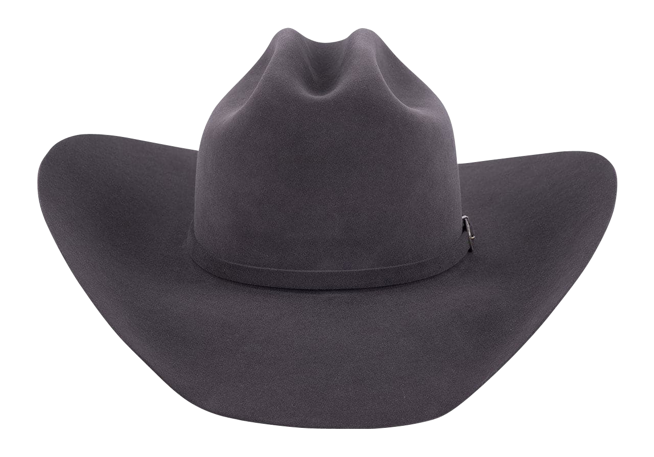 American Hat Co. 40X Gray Felt Cowboy Hat for Men - Premium Western Style Rancher Hat with Wide Brim - Perfect for Rodeo, Country Music Festivals & Outdoor Adventures