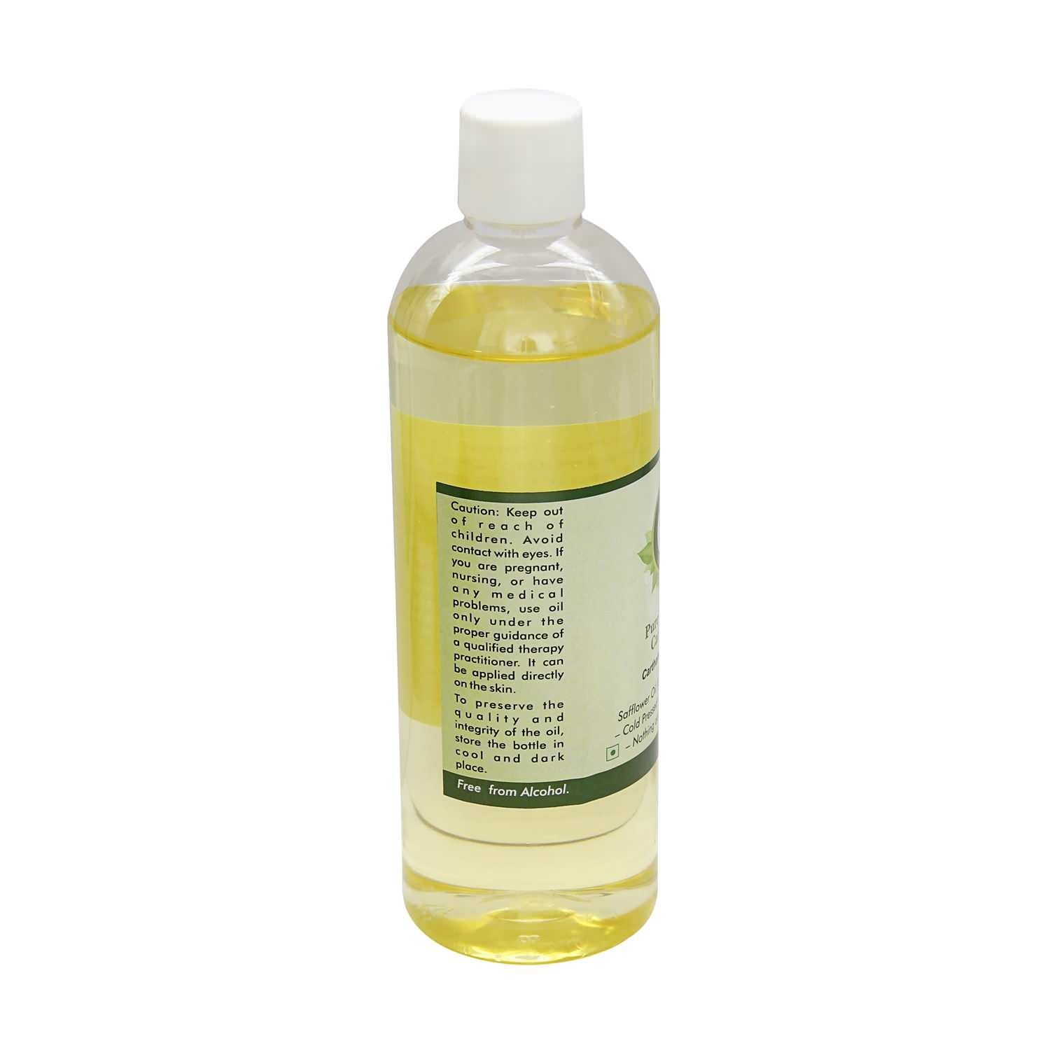 100% Pure Natural Cold Pressed Safflower Oil (Carthamus Tinctorius) - 3.38oz/100ml - Unrefined for Cooking, Skin Care, Hair Care & Painting | RV Essential | Perfect for DIY Beauty Recipes, Healthy Cooking & Oil Painting