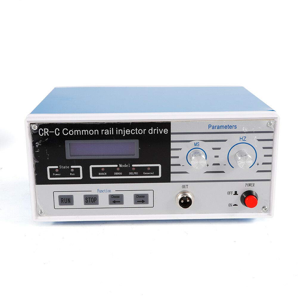 600 Bar 8000PSI CR-C Multifunction Diesel Common Rail Injector Tester Kit with S60H Fuel Nozzle - Compatible with 6190/6200/6170 Diesel Engines | Professional Diagnostic Tool for Diesel Fuel Injection System Maintenance & Repair