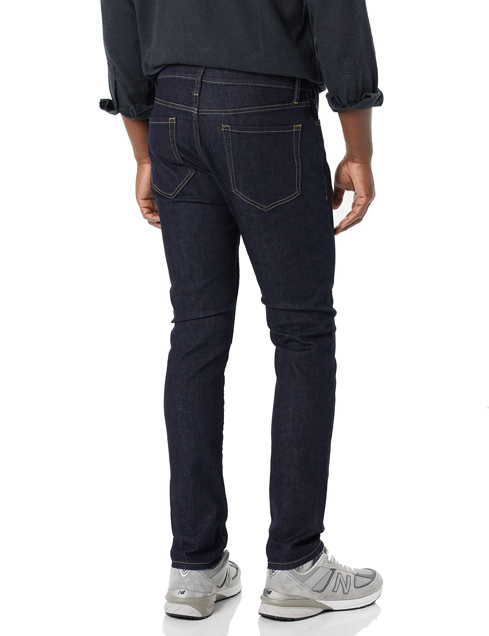 Amazon Essentials Men's Skinny-Fit High Stretch Jeans - Comfortable Slim Fit Denim Pants for Casual Wear & Everyday Outfits