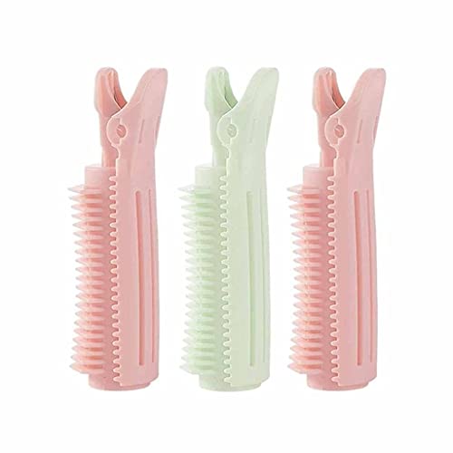 EEKLSJ 3-Piece Volumizing Hair Root Clips - Professional Hair Styling Tools for DIY Hair Care, Natural Fluffy Hair Rollers - Perfect for Creating Volume at Home, Salon Styling & Everyday Hairstyles
