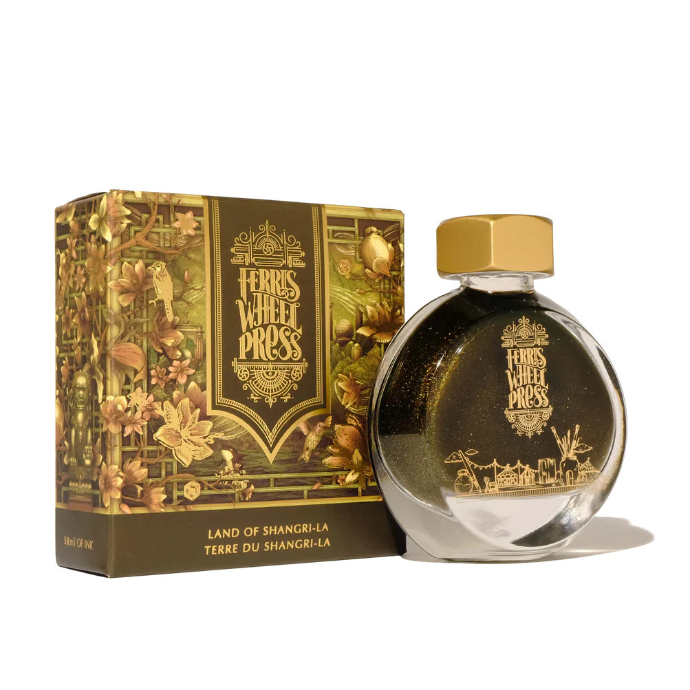 38ml Shangri-La Hotels Inspired Ink - Premium Fountain Pen Ink for Calligraphy & Writing - Perfect for Journals, Letters, and Artistic Projects
