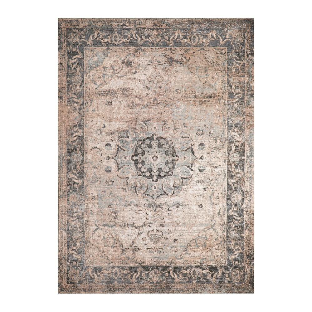 Antalya Sahara Floor Rug 170cm x 240cm (5.6ft x 7.9ft) - Soft Bohemian Area Rug for Living Room, Bedroom & Home Decor