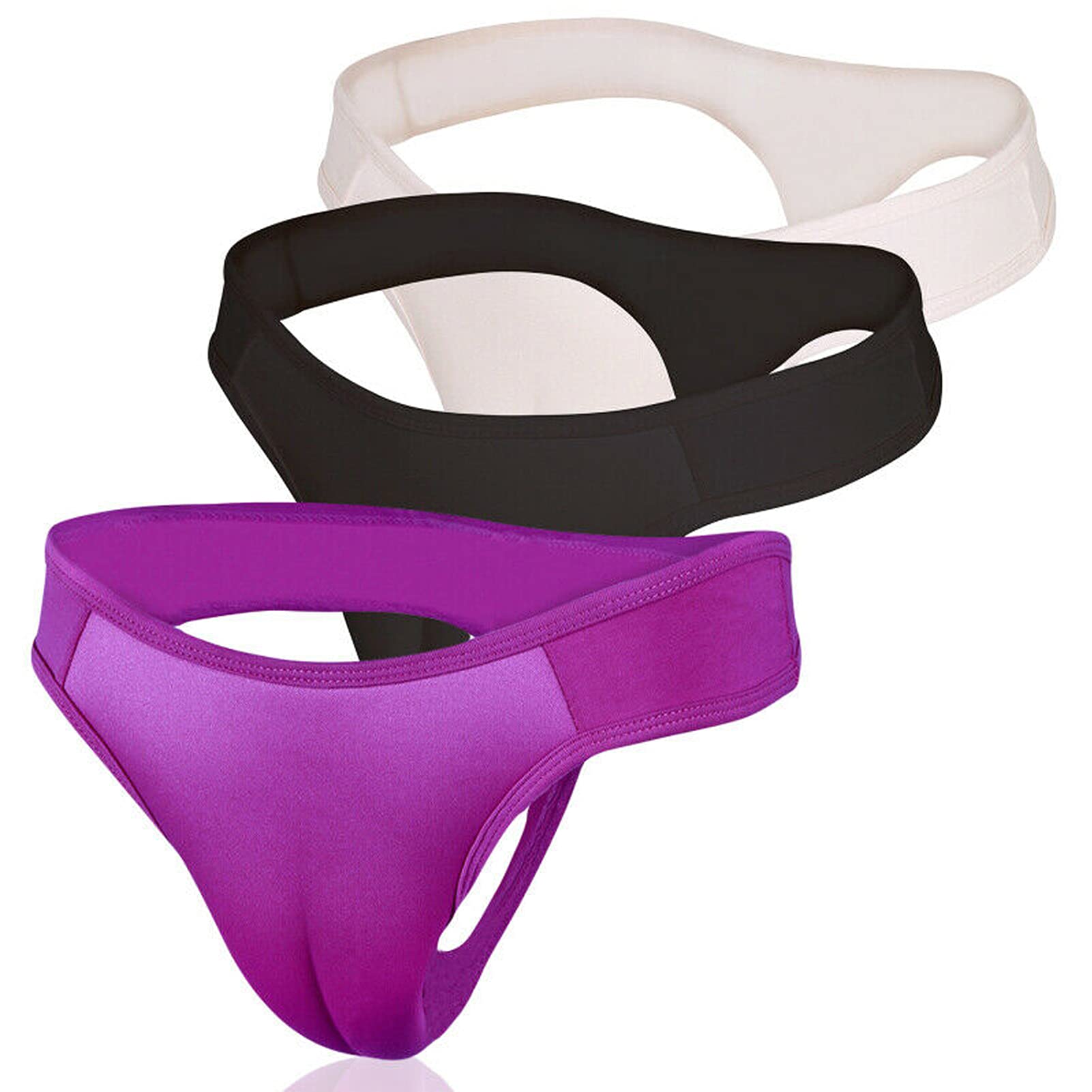 Leesuo Men's Sexy Gaff Panty Shaper Thong Briefs - Smoothing Underwear for Crossdresser, Transvestite & Transgender - Perfect for Daily Wear, Cosplay & Special Occasions