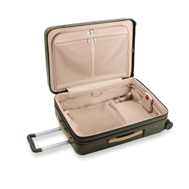 Briggs & Riley Sympatico 3.0 Medium Expandable Spinner Luggage - Lightweight Durable Carry-On Suitcase for Business Travel & Vacation | TSA Lock & Smooth Wheels