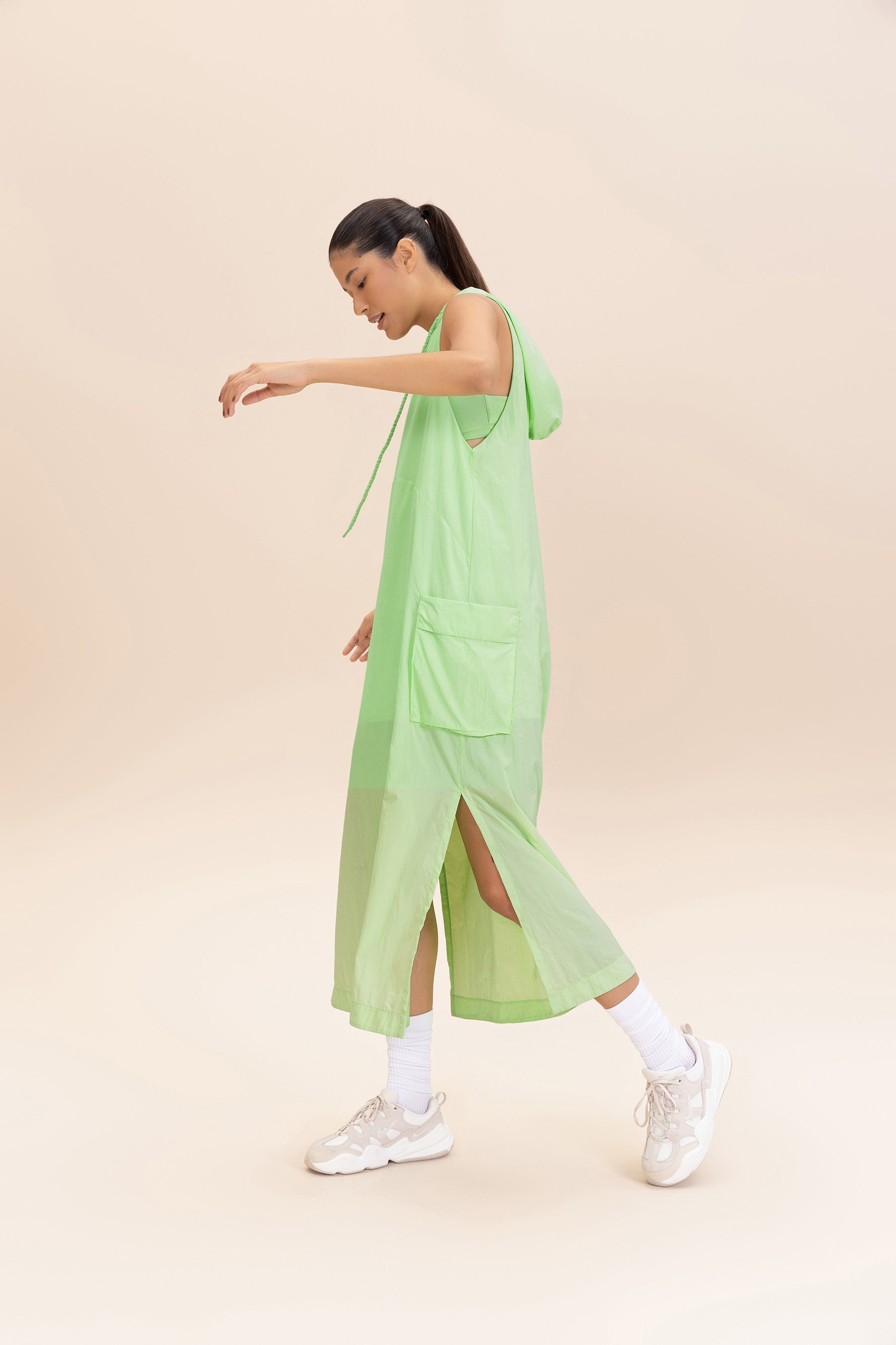 Stylish Nylon Net Midi Dress for Women - Breathable Summer Party Cocktail Dress | Perfect for Beach Weddings, Date Nights & Evening Events
