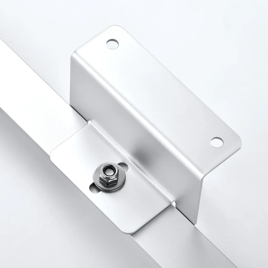 Premium Solar Panel Mounting Z Brackets with Stainless Steel Screws - Set of 4 for RV, Boat & Off-Grid Solar Installations - Heavy Duty Aluminum Solar Racking Hardware