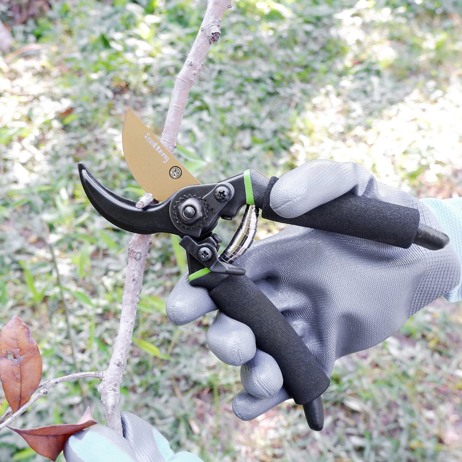 Premium Bypass Pruning Shears - Heavy Duty Ultra Sharp Hand Pruners for Gardening | Professional Garden Scissors & Rose Clippers for Plants, Trees, and Shrubs | Ideal for Trimming, Pruning, and Landscaping | Perfect for Home Gardeners and Professional Landscapers