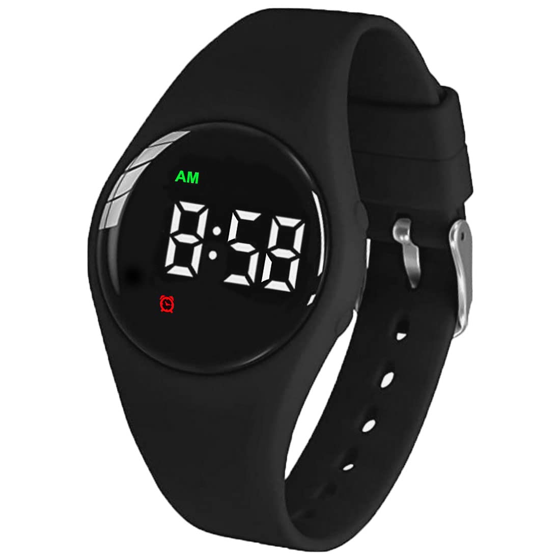 Waterproof Vibrating Alarm Watch - Rechargeable 15 Alarm Reminder, Potty Training Watch with Lock Screen | Perfect for Kids, Swimming, Sports & Daily Use