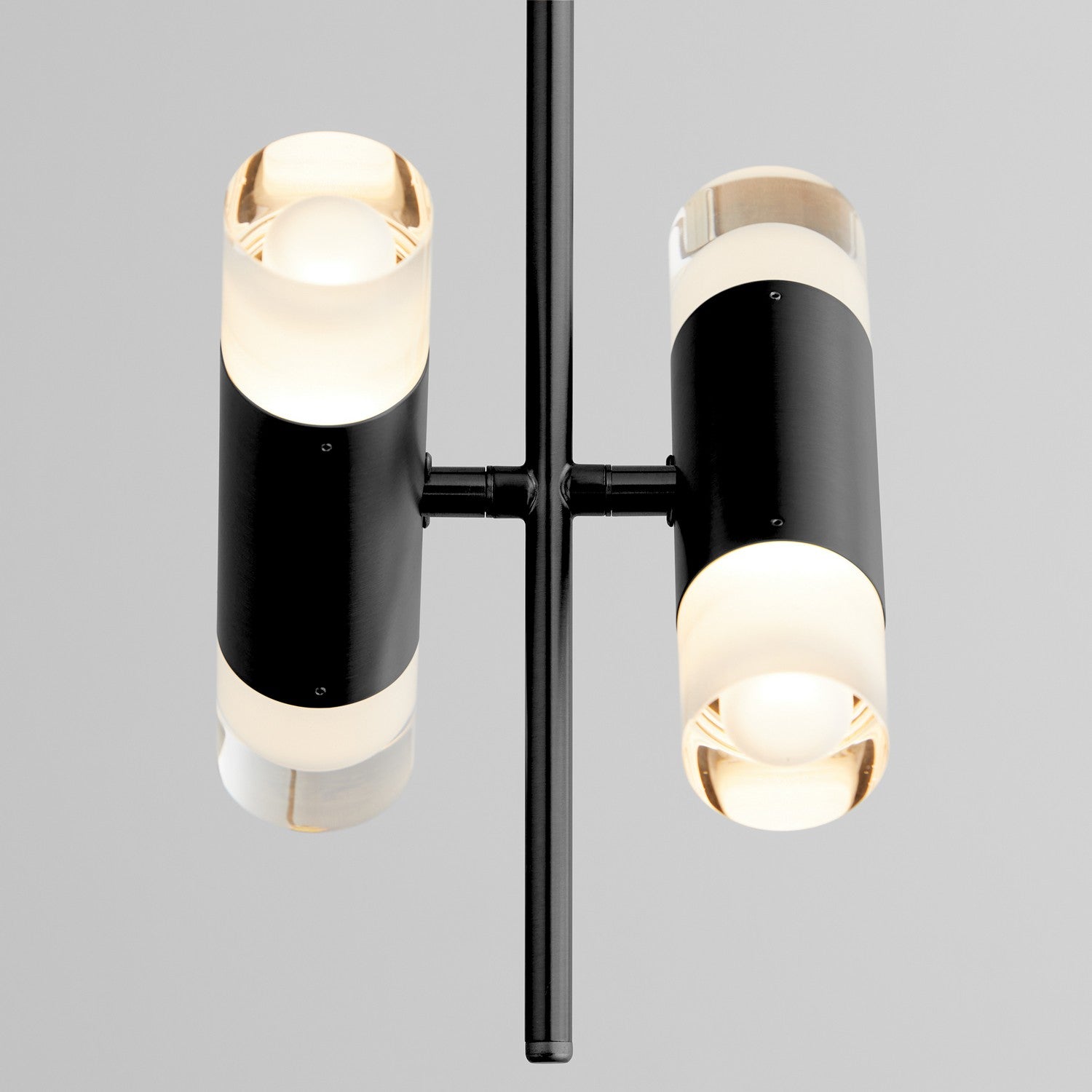 Modern Black Oxygen Alarum 3 6094 15 4 Light CCT Pendant Light - Adjustable Brightness for Kitchen Island, Dining Room & Bedroom Lighting