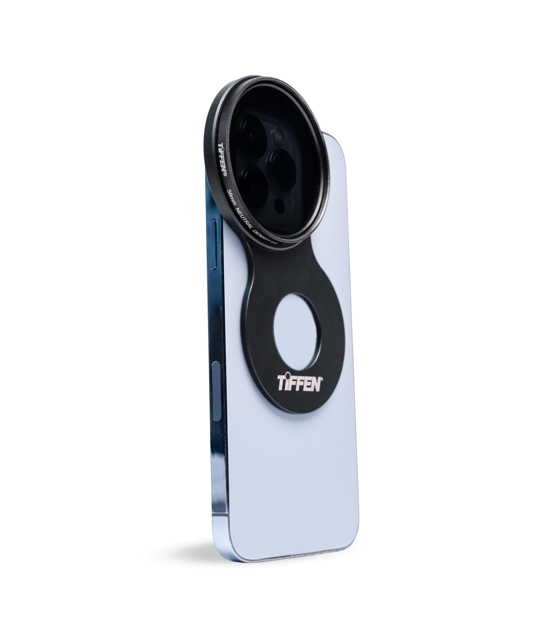 Tiffen 58mm Magnetic Filter Mount with Circular Polarizer Kit - Compatible with iPhone 13/14/15/16 Pro Max, Magsafe - Slim Lightweight Design for Professional Mobile Photography & Videography - Perfect for Outdoor Shooting, Travel Vlogging and Content Creation