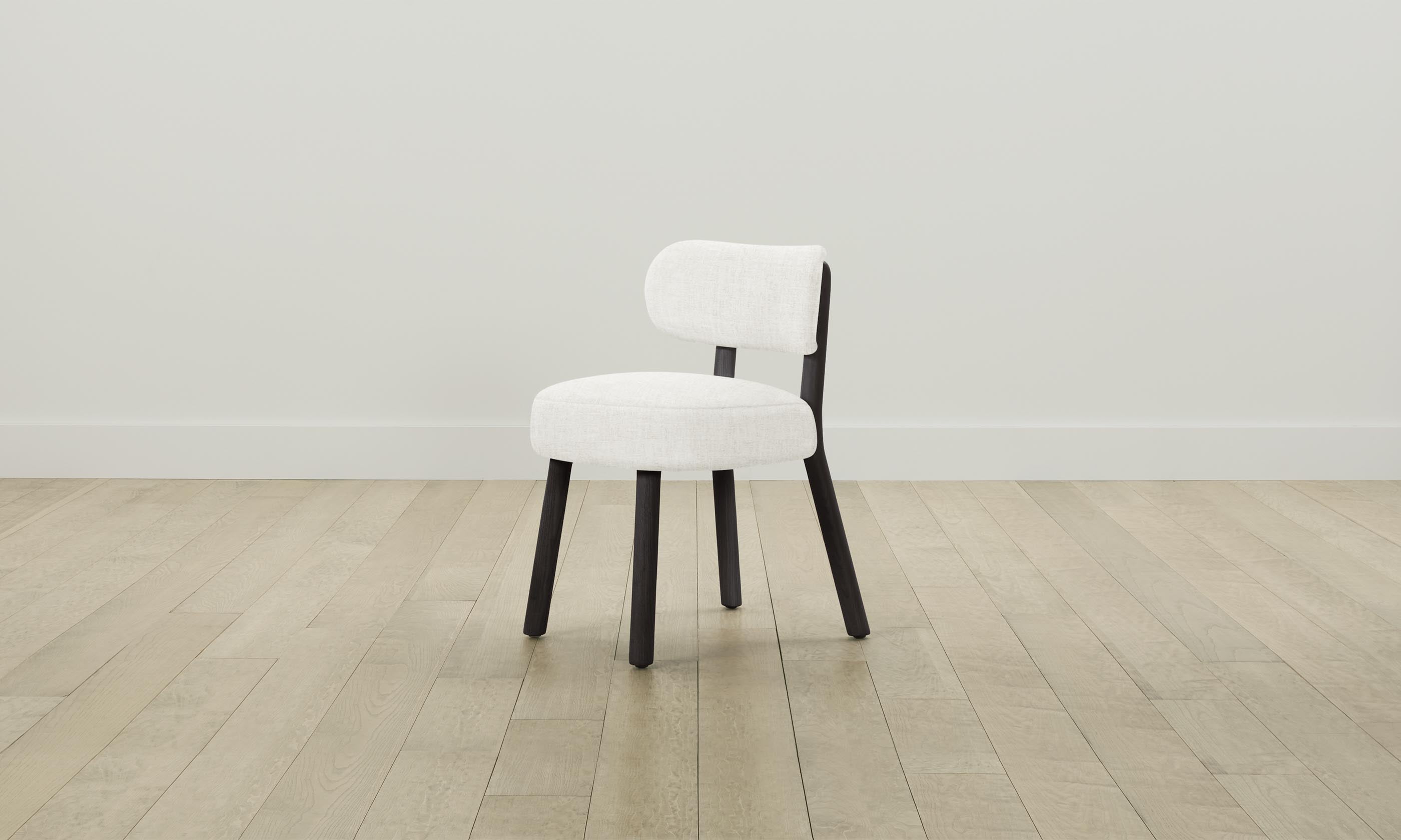The Jane Dining Chair - Heritage Belgian Linen in Egret | Modern Farmhouse Dining Room Seating for Kitchen & Breakfast Nook