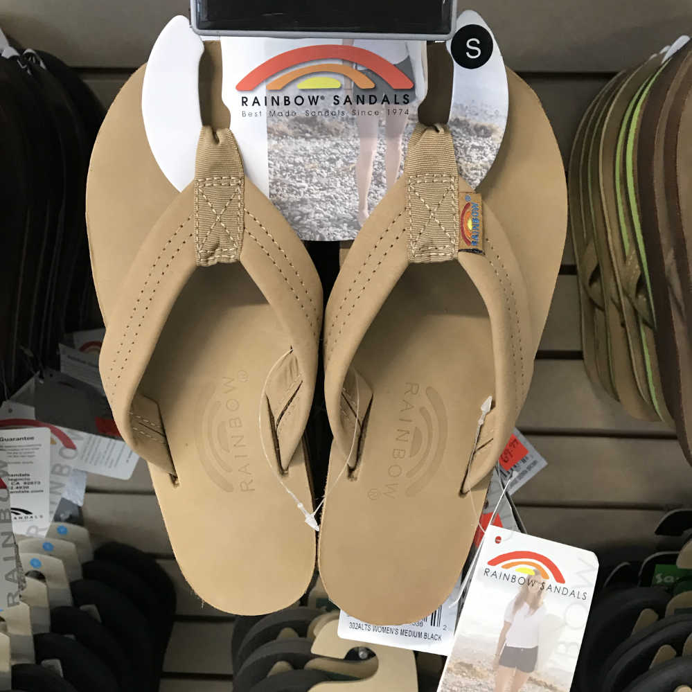 Original Rainbow 302 ALTS Double Layer Thick Strap Flip Flops Sandals for Women - Comfortable Beach, Pool & Summer Outdoor Shoes