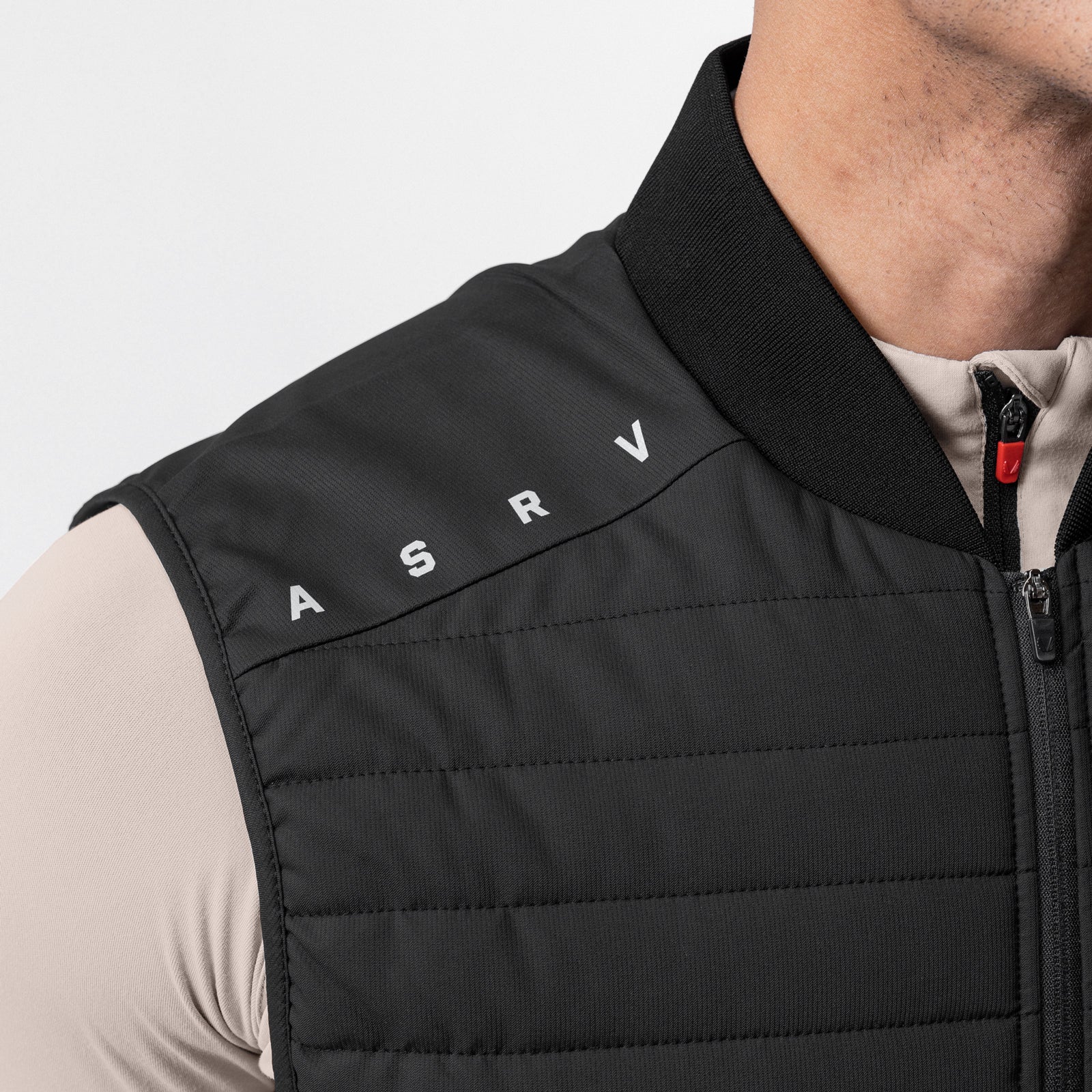 Waterproof Insulated Running Vest for Men & Women - Lightweight Reflective Winter Jacket for Outdoor Jogging, Hiking & Cycling - Black