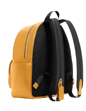 Coach Court Backpack for Women & Men - Stylish Leather Laptop Backpack with Adjustable Straps - Perfect for Work, School, Travel & Daily Commute