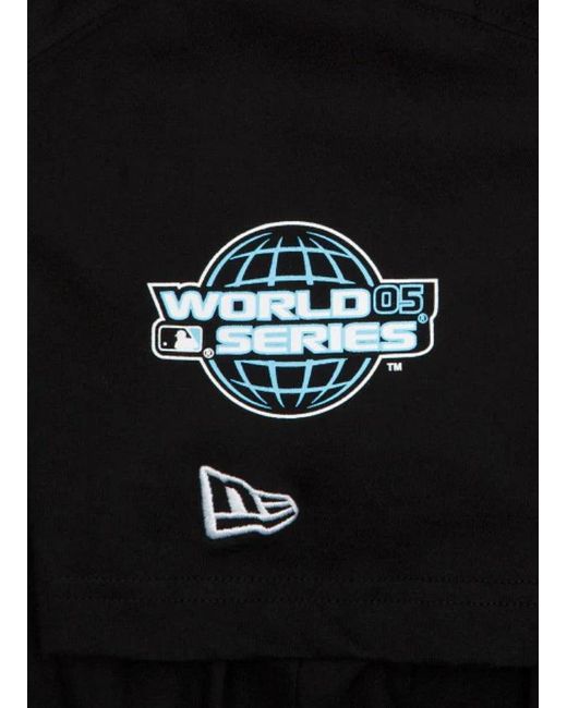 Chicago White Sox Cloud Black Men's T-Shirt - Official MLB Fan Apparel for Baseball Games & Casual Wear
