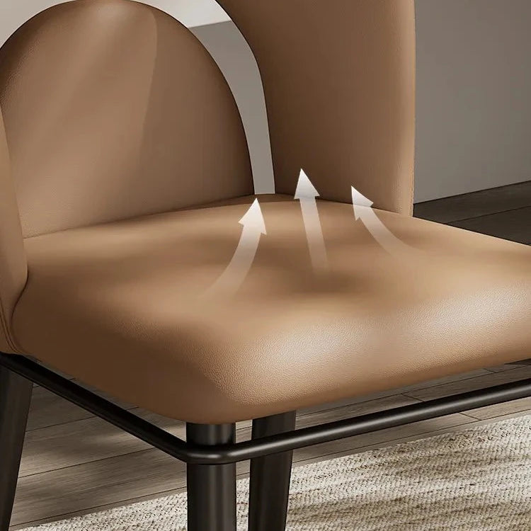 Chambre Comfort Dining Chair - Ergonomic Modern Upholstered Seat for Kitchen, Dining Room & Office - Perfect for Family Meals & Home Decor
