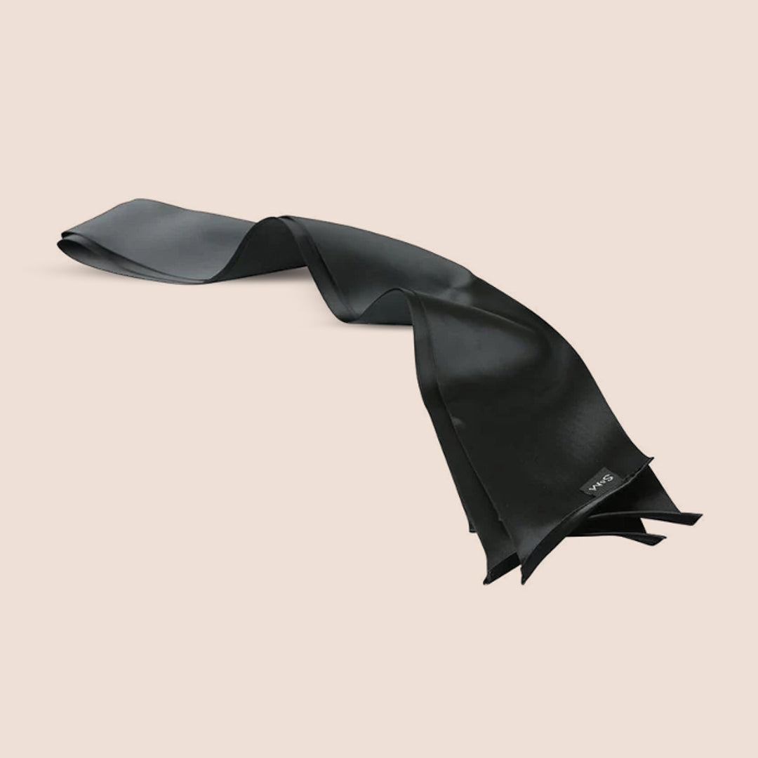 Sex & Mischief Silky Sash Restraint - Versatile Bondage Accessory for Wrists, Ankles, Blindfold & Gag | Sensual Play, BDSM, Couples Fun, Adult Bedroom Accessories