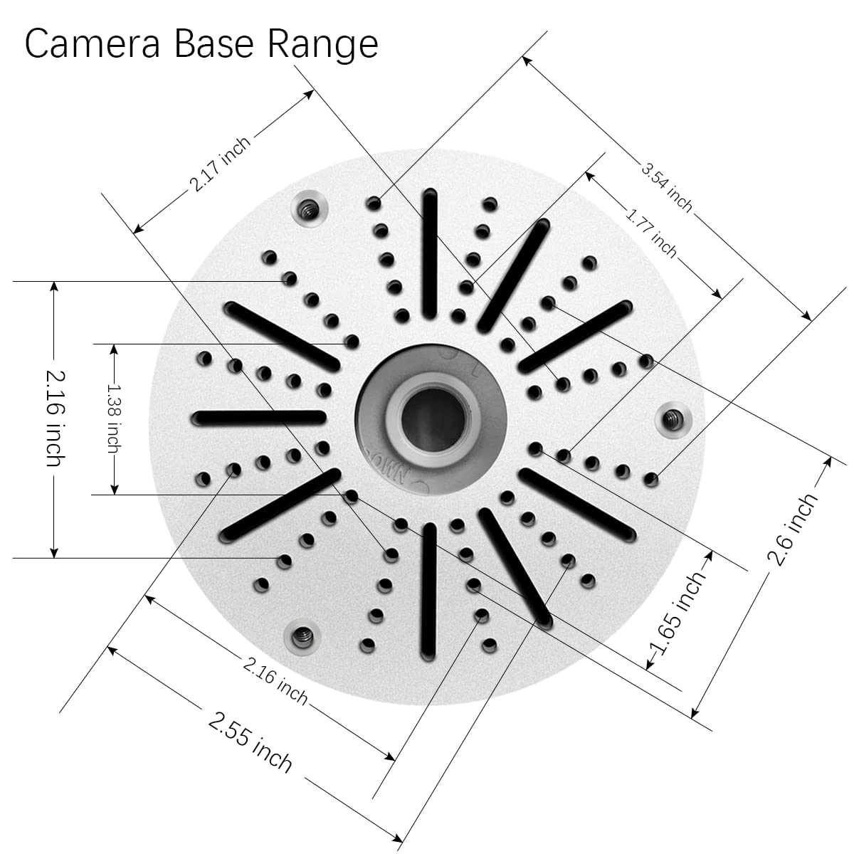**Universal Outdoor Security Camera Junction Box - Weatherproof Metal Enclosure for Bullet, Dome & Turret Cameras, Solar Panels & CCTV - Wall/Ceiling Mount Bracket with Cable Management - Ideal for Home Surveillance, Business Security & Outdoor Monitoring**