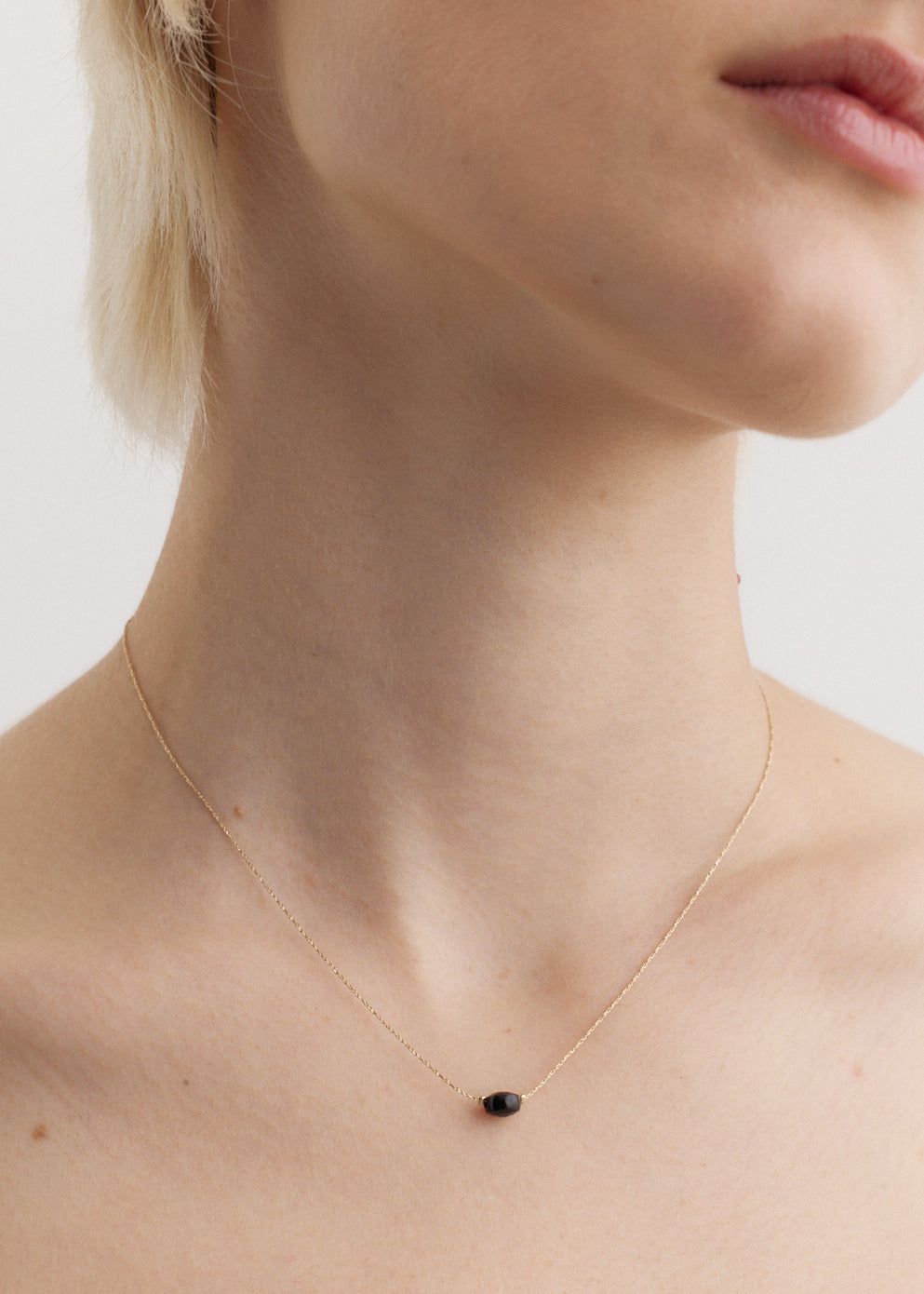 Allia Black Onyx Necklace - 22K Gold Plated Elegant Pendant for Women | Perfect for Parties, Weddings & Everyday Wear