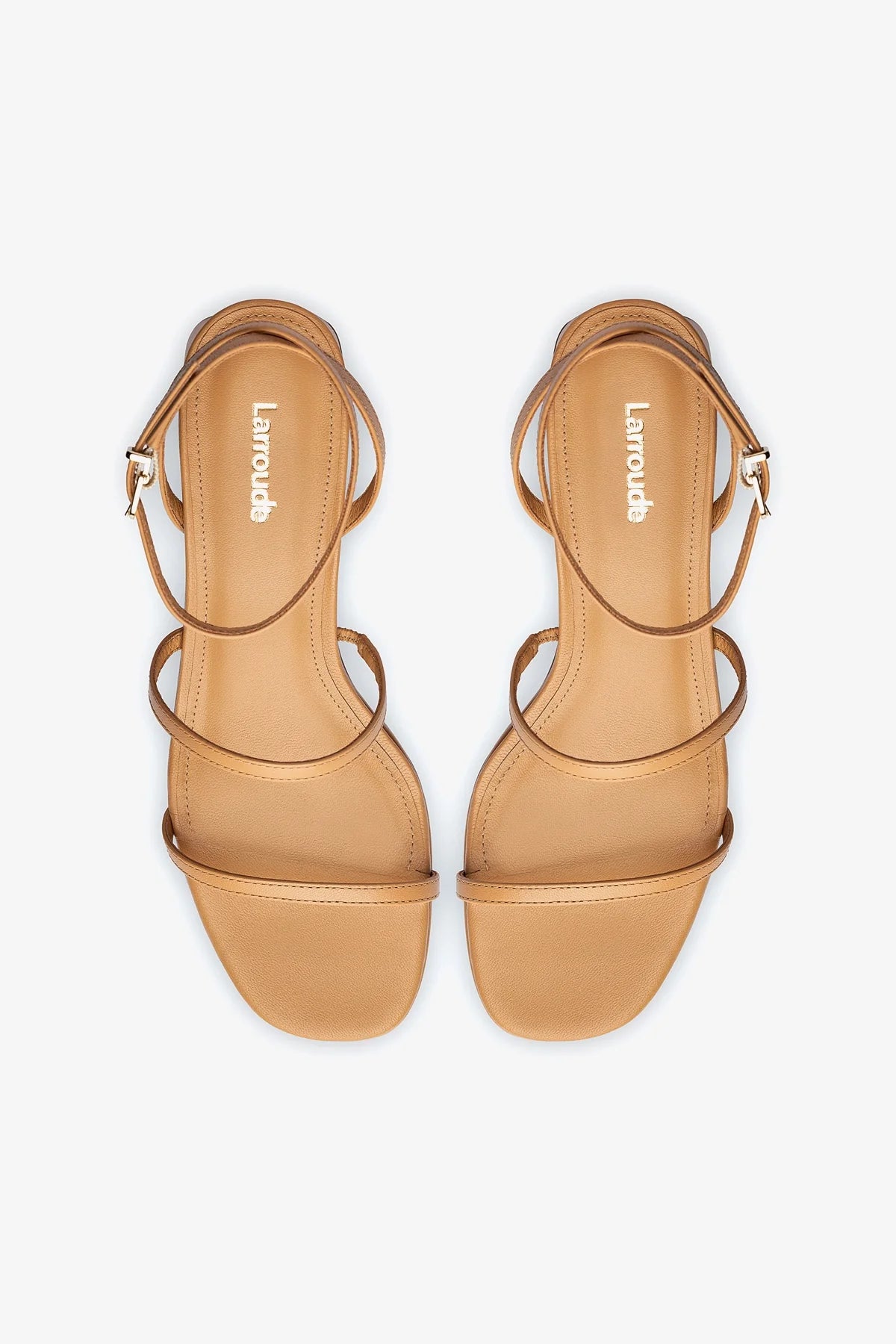 Gio Sandal in Tan Leather - Comfortable Women's Casual Leather Sandals for Summer Walking, Beach, and Outdoor Activities