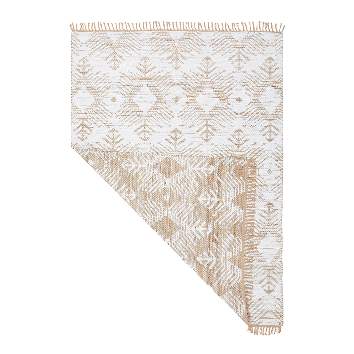 Bodhi Rosa Natural Fiber Rug - Handwoven Boho Chic Area Rug for Living Room, Bedroom & Nursery - Eco-Friendly Home Decor