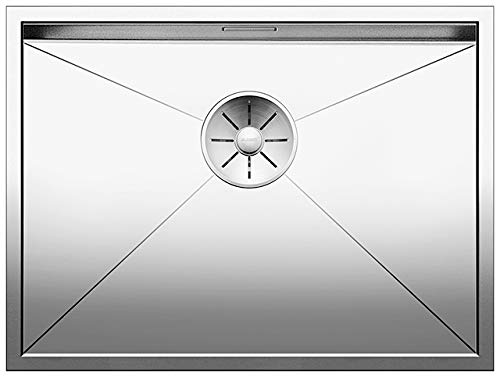 Zerox Stainless Steel Kitchen Sink - Modern Single Bowl Design (Model 521591) | Perfect for Small Kitchens, Apartments & RV Remodeling