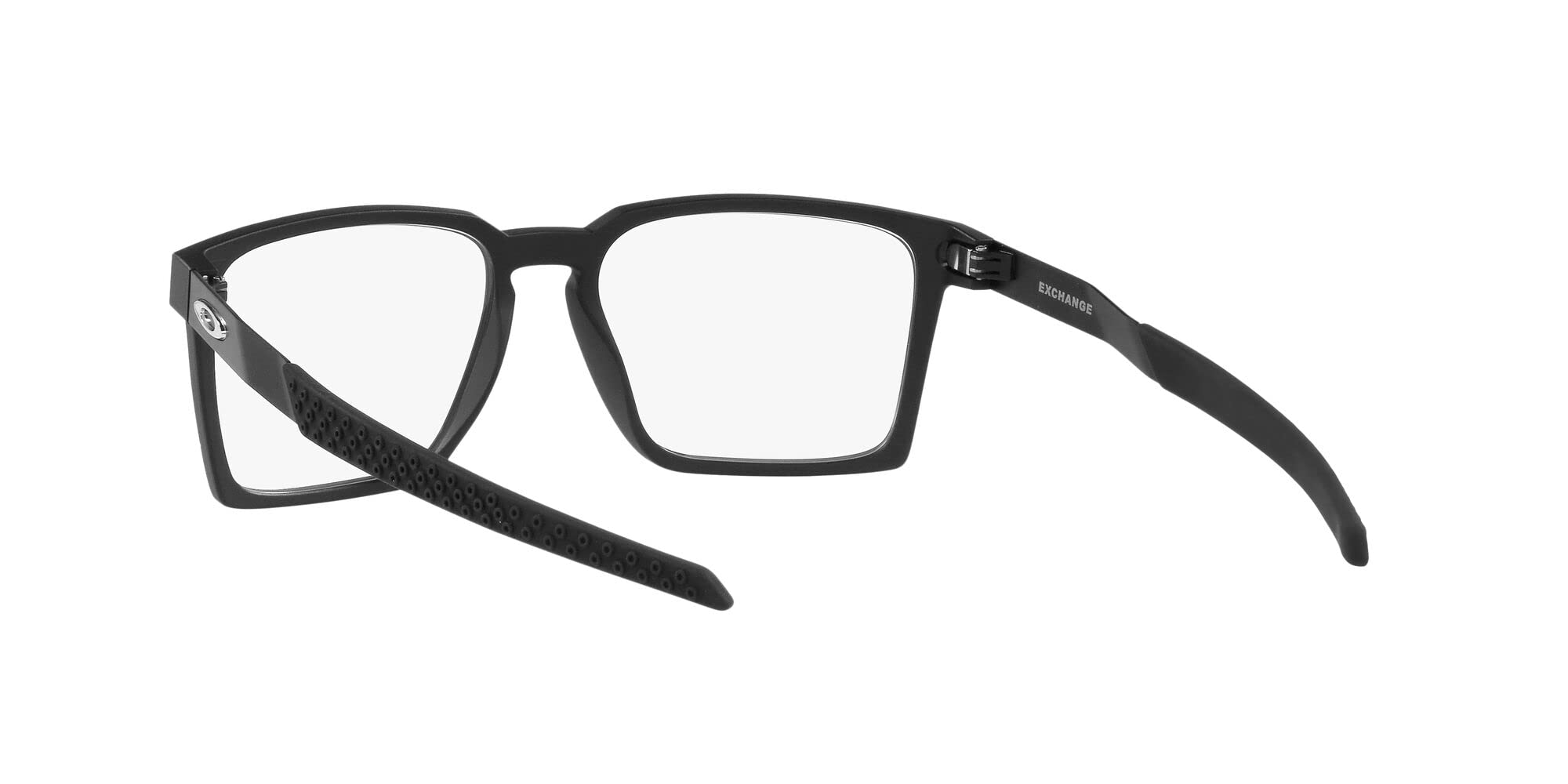 Oakley Men's Ox8055 Exchange Rectangular Prescription Eyeglass Frames - Lightweight Durable Glasses for Work, Driving & Outdoor Activities
