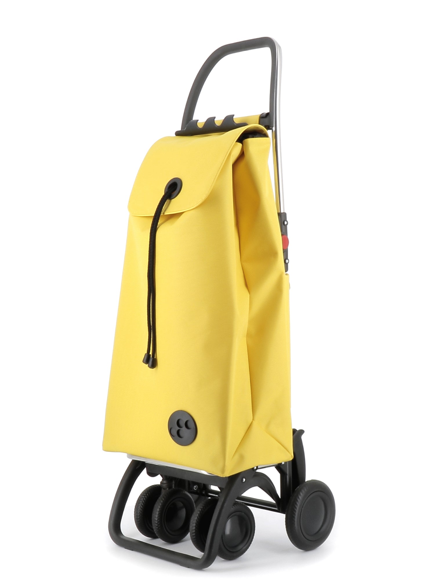 Rolser I Max MF 4 Wheel Foldable Shopping Cart with 2 Swivel Wheels - Lightweight Grocery Trolley for Supermarket, Shopping Mall & Outdoor Market Use