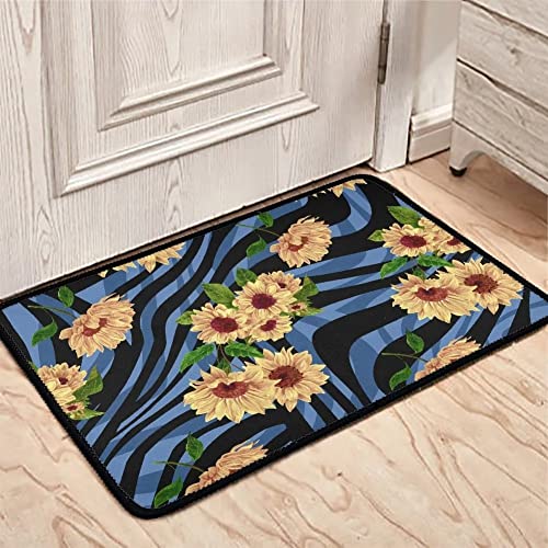Sunflower Blue Cow Print