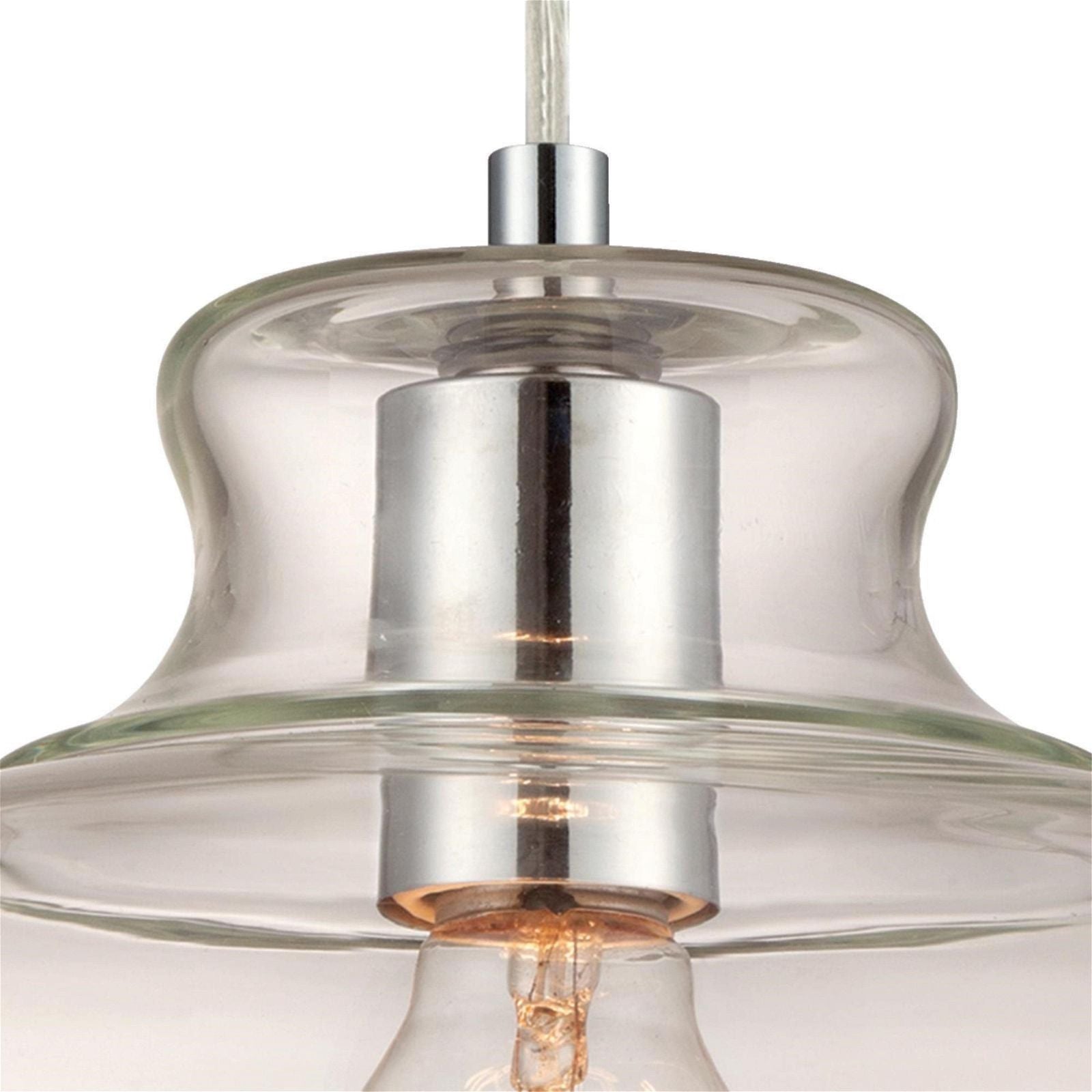 Westinghouse Flair Pendant Light - Modern Hanging Fixture for Kitchen Island, Dining Room & Bedroom Lighting