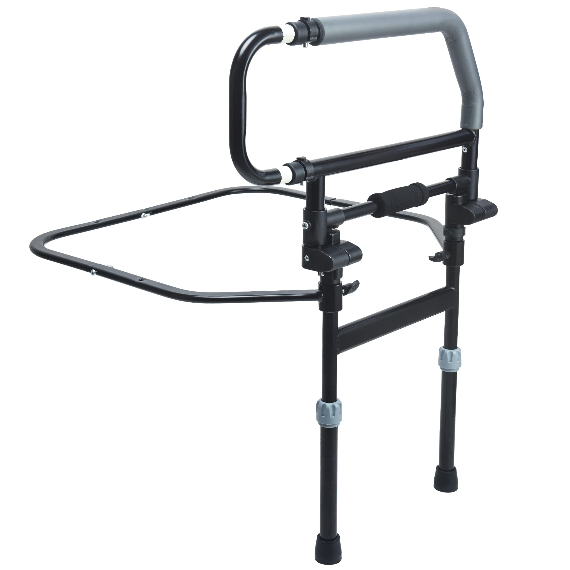 Heavy Duty Bed Rail for Elderly & Seniors - Foldable Bed Assist Handle for Safety & Fall Prevention - 504E - Ideal for Home Care & Hospital Use