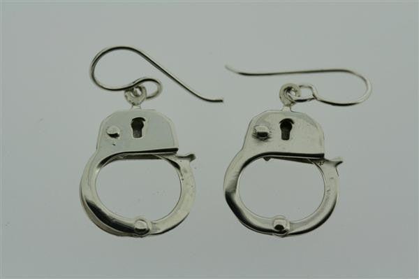 Handcuff Earrings for Women - Unique Punk Gothic Jewelry - Perfect for Halloween, Cosplay & Edgy Fashion Outfits