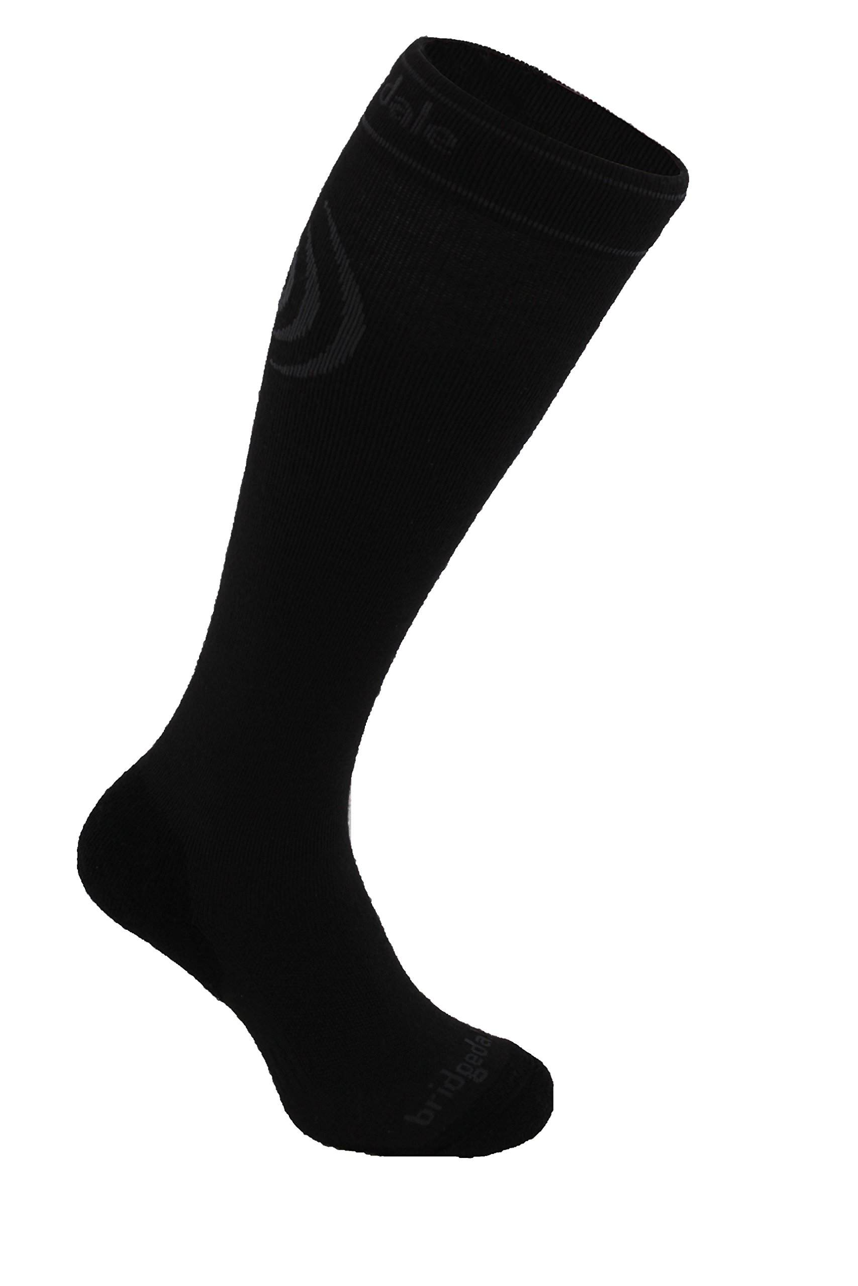 Bridgedale Compression Travel Socks for Men & Women - Moisture Wicking, Arch Support & Cushioned Comfort - Perfect for Hiking, Running, Airplane Flights & Long Journeys