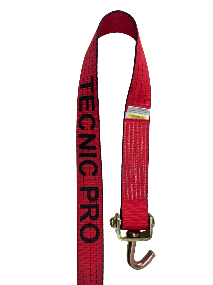 14 Feet Replacement Tecnic Pro Wheel Strap with Low Pro Sleeve (Swivel J) - Heavy Duty Tie Down Straps for Motorcycle, ATV, UTV, and Cargo Securing - Durable Transport Straps for Trailers, Trucks, and Outdoor Adventures
