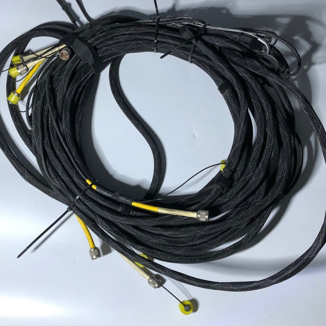 BLU SKY BS100 Triple N Male to N Male Cable - 72 Inch LMR 240 Coaxial Cable with 3-in-1 Design for Ham Radio, CB Antenna & Wireless Networking (Perfect for Outdoor, RV & Base Station Setup)