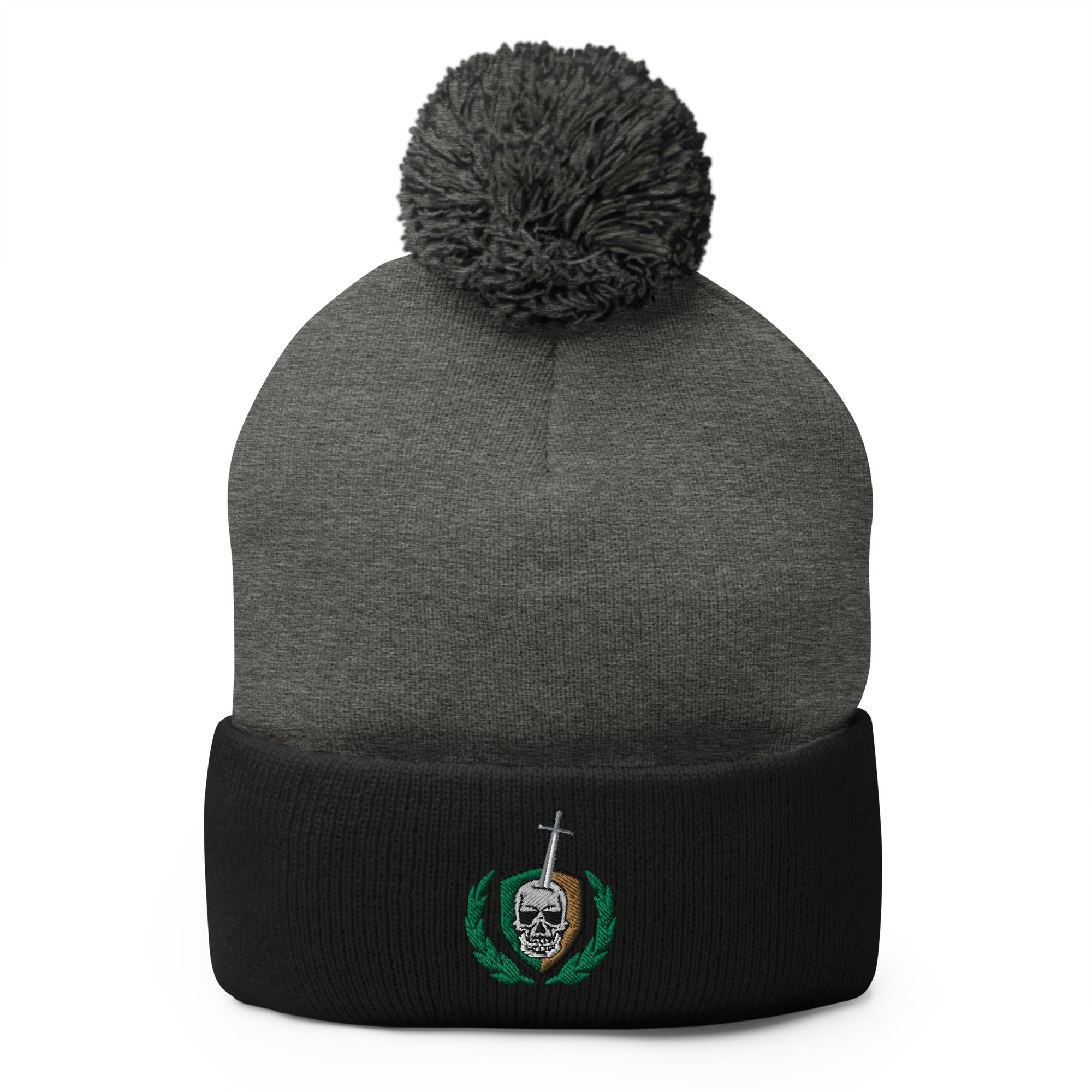 Exiles RFC Pom Pom Knit Beanie - Warm Winter Hat for Men & Women - Perfect for Rugby Fans, Outdoor Activities & Cold Weather Fashion
