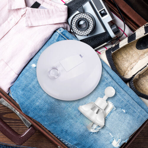 10x Magnifying LED Makeup Mirror with Adjustable Brightness - 360° Swivel Design for Bathroom, Vanity & Travel | Perfect for Makeup, Skincare & Grooming