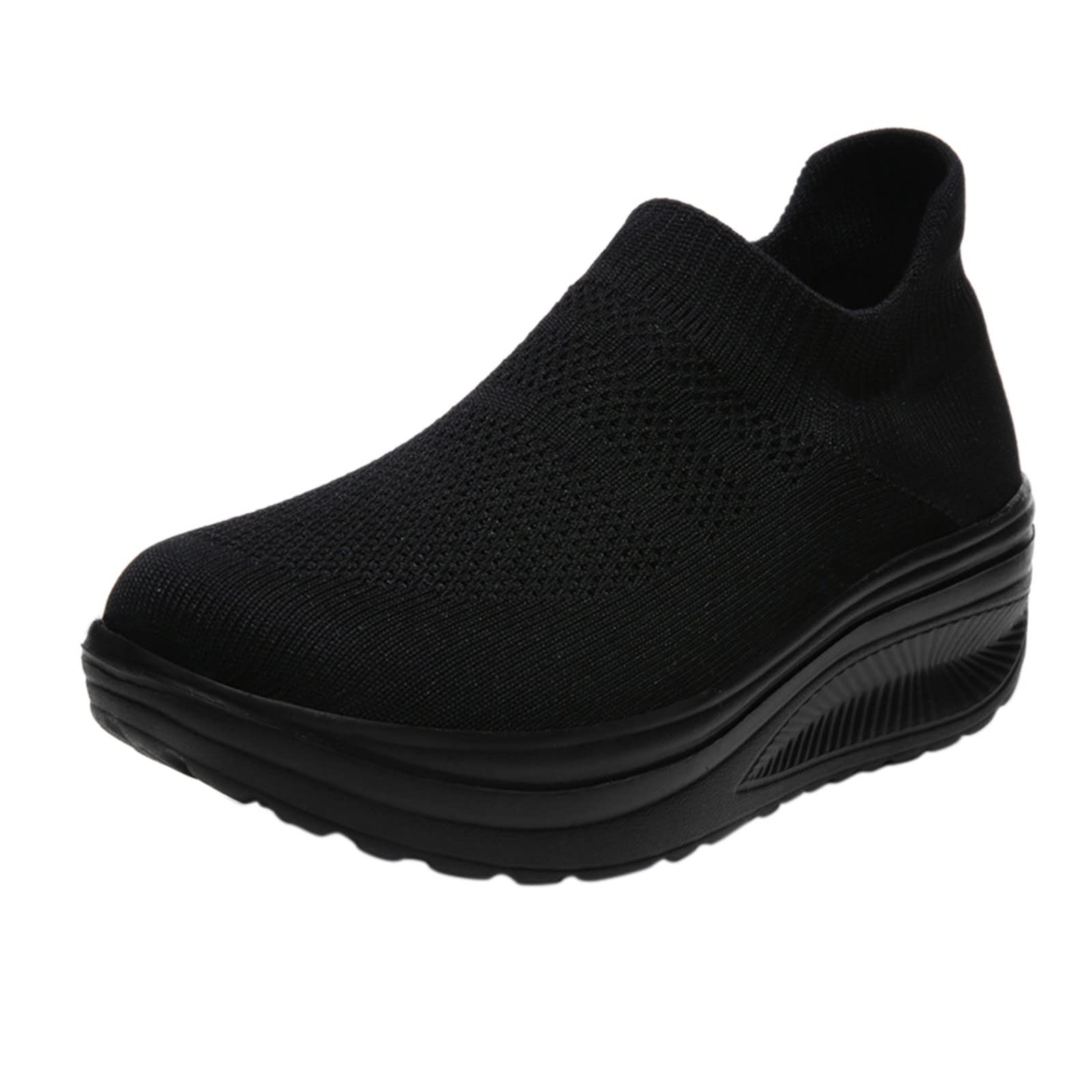 MJIPPH Women's Fashion Sneakers - Breathable Mesh Woven Casual Sports Shoes for Running, Walking & Gym Workouts
