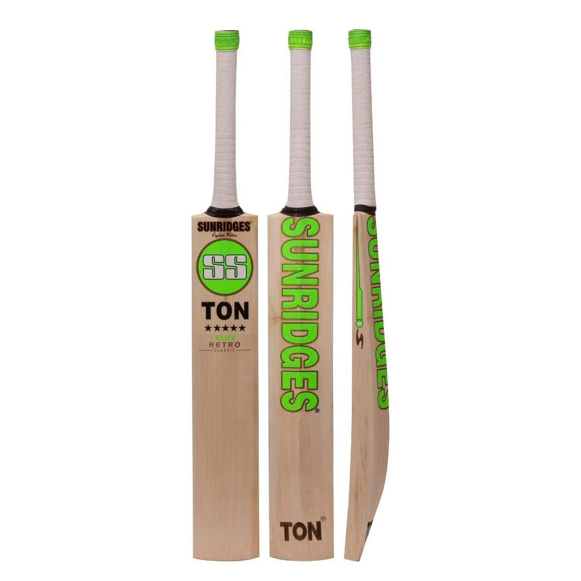 SS Retro Elite Cricket Bat - Premium English Willow Cricket Bat for Professional & Amateur Players | Perfect for Matches, Training & Backyard Practice