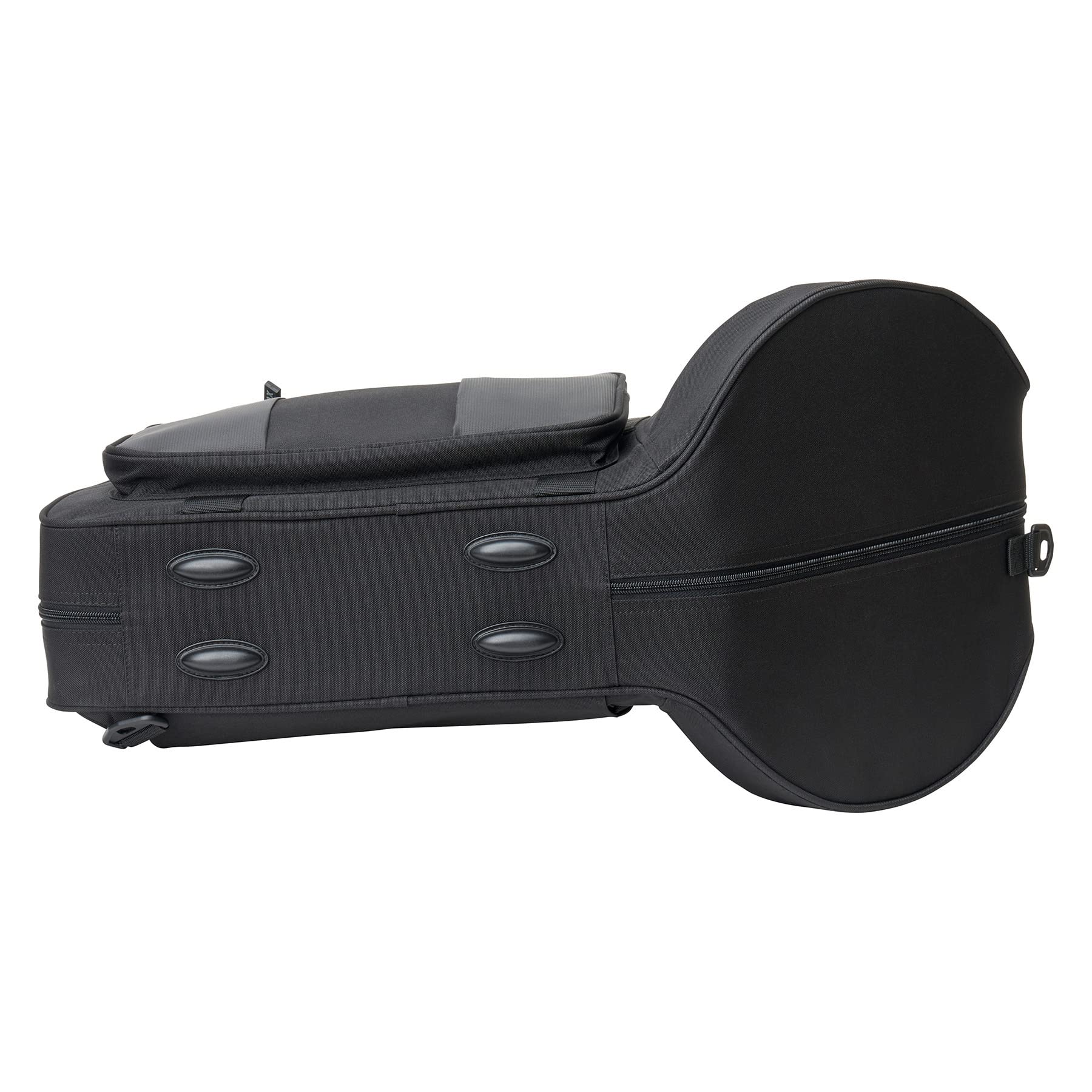 Protec MAX MX316CT Contoured French Horn Case - Durable Black Protective Cover for Band & Orchestra | Perfect for Travel, Storage & School Performances