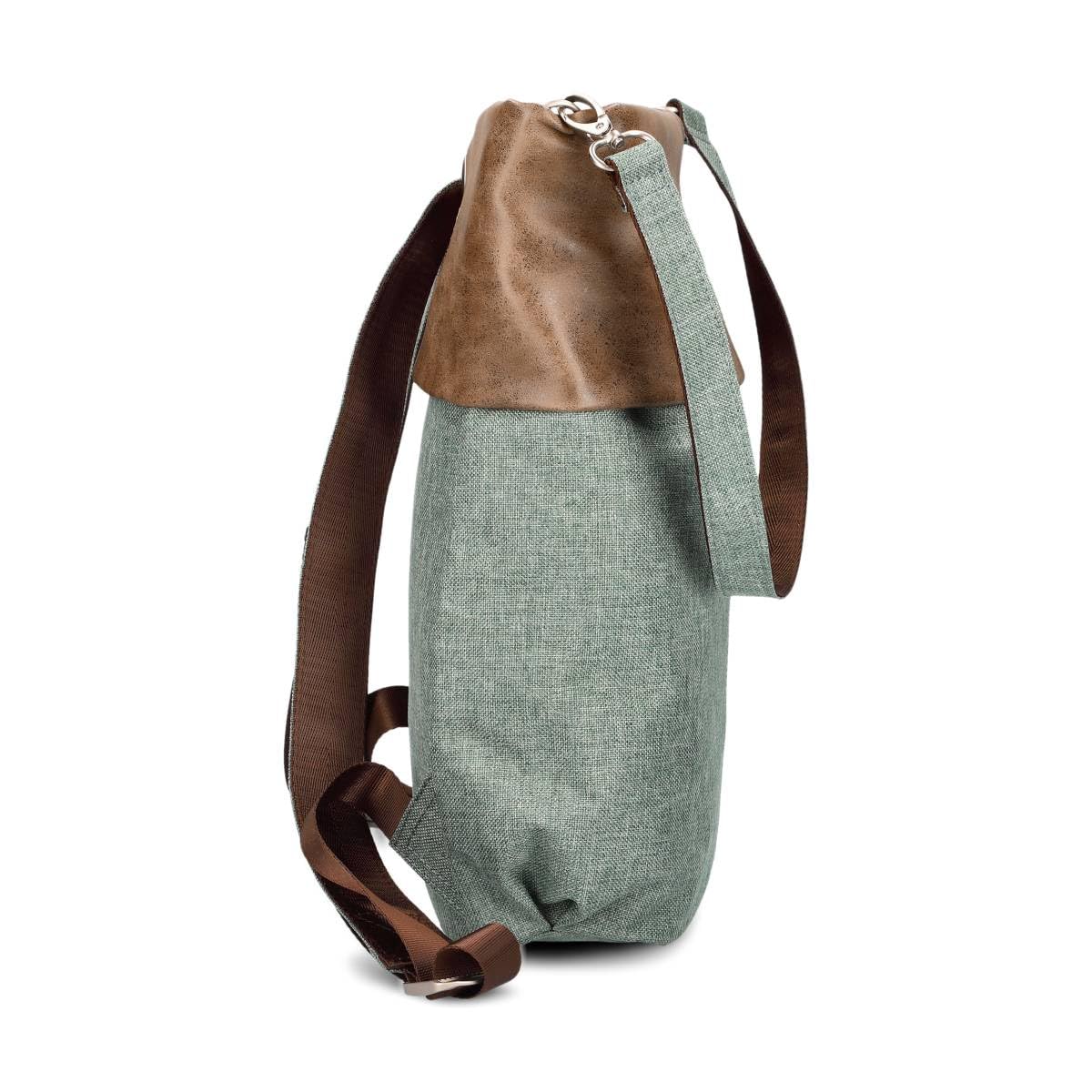 Stylish Women's Crossbody Bag - Blue Leather Shoulder Purse (34cm) for Everyday Use, Travel & Shopping