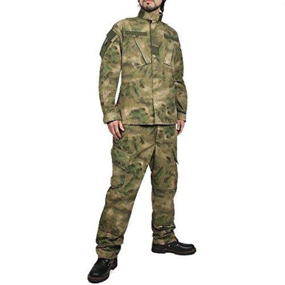 Tactical BDU Combat Pants & Jacket Set - 65% Polyester 35% Cotton Ripstop Fabric - Military Uniform, Outdoor Hunting, Airsoft, Paintball Gear