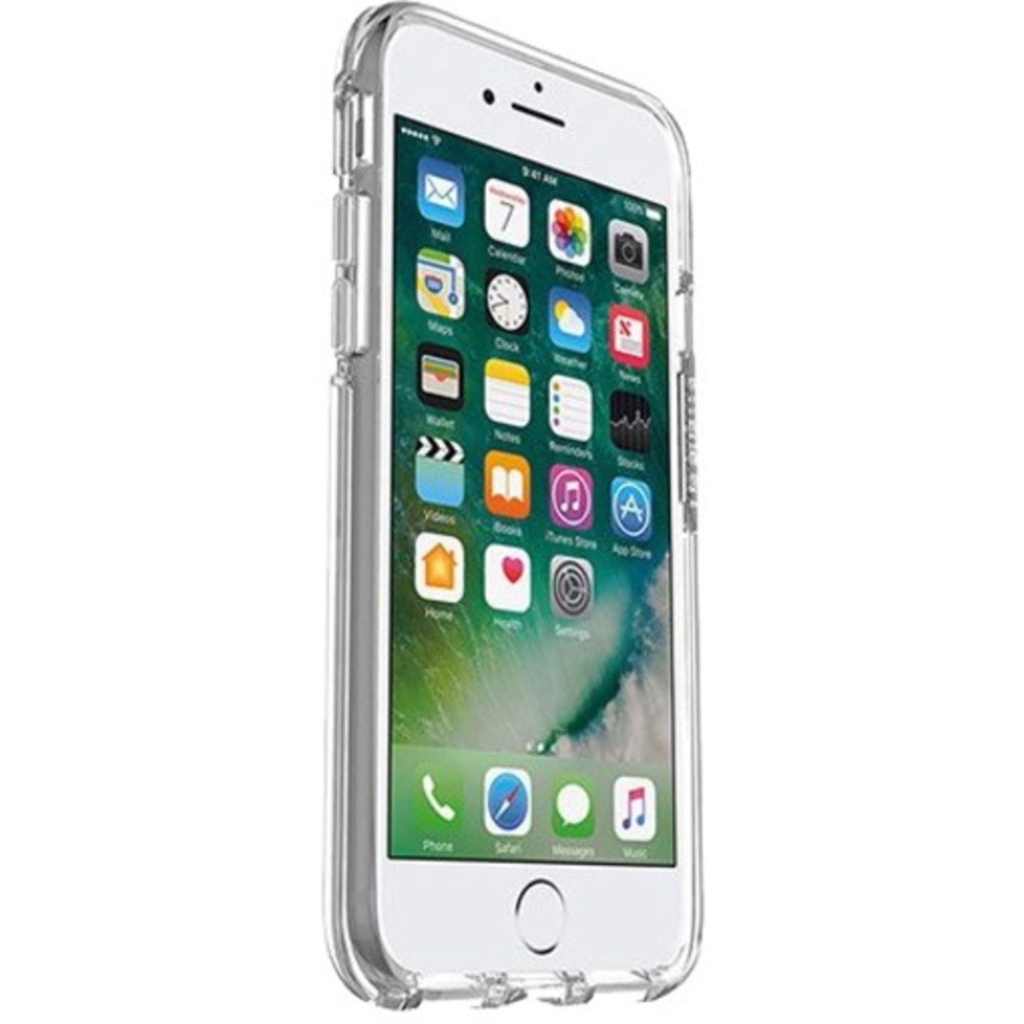 OtterBox Symmetry Series Clear Case for iPhone SE 3rd/2nd Gen, iPhone 8 & iPhone 7 - Slim Protective Cover with Wireless Charging & Raised Edges (Not for Plus Models) | Perfect for Everyday Use, Work & Outdoor Activities