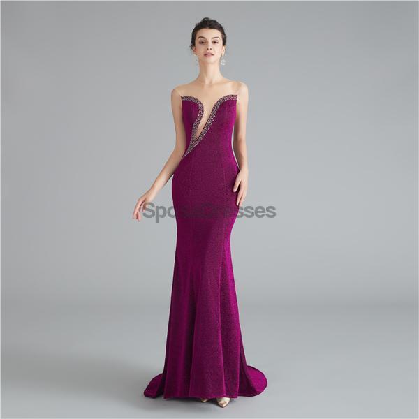 Elegant Beaded Mermaid Prom Dress for Women - Sexy Evening Gown for Parties, Homecoming, and Formal Events | Perfect for Prom Night, Cocktail Parties, and Special Occasions