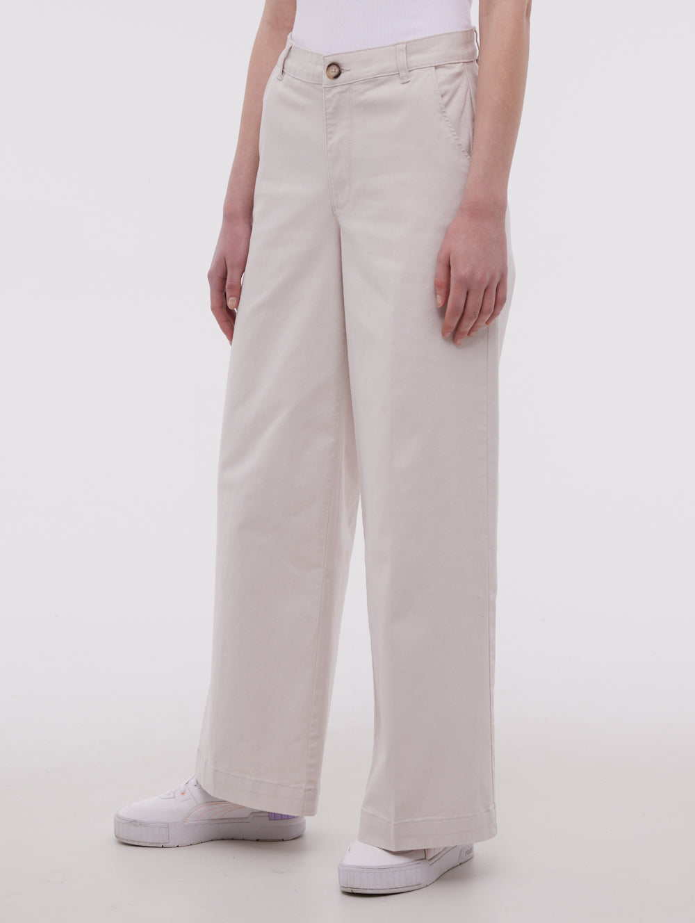Heera High Waist Wide Leg Pants for Women - Comfortable Linen Palazzo Pants - Perfect for Casual Wear, Office & Summer Outfits