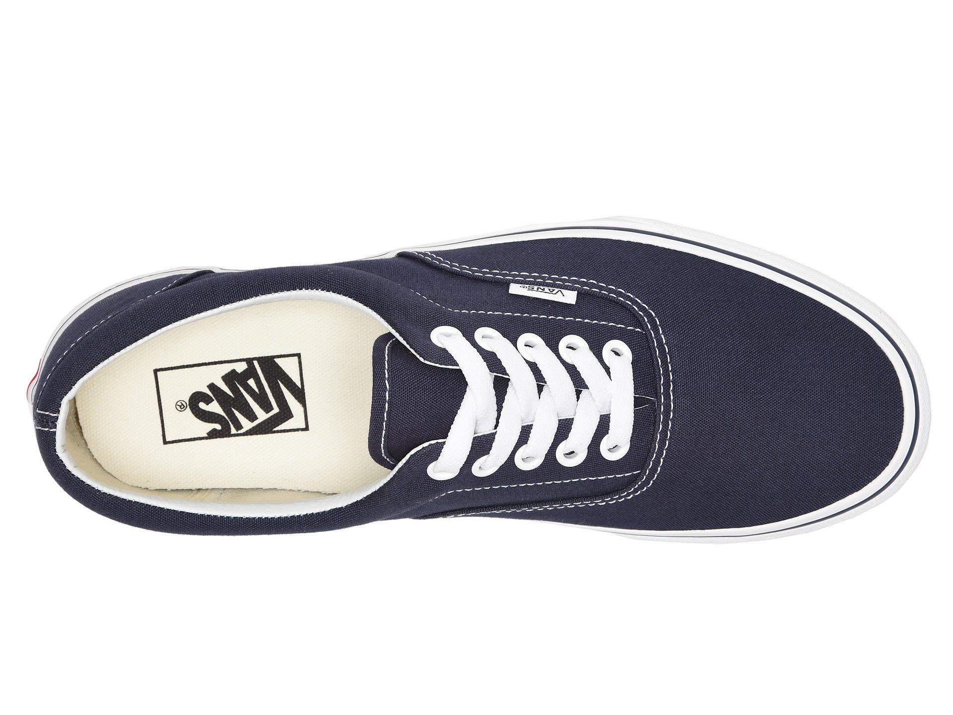 Vans Men's Era Core Classics Skate Shoes - Navy Blue, Size 5.5 US - Comfortable Sneakers for Skateboarding, Casual Wear & Street Fashion